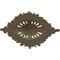 Ekena Millwork Antonio Ceiling Medallion, Hand-Painted Silver, 35 7/8"W x 22 1/2"H x 4 3/8"P CM35X22ANSLS - alternate 5